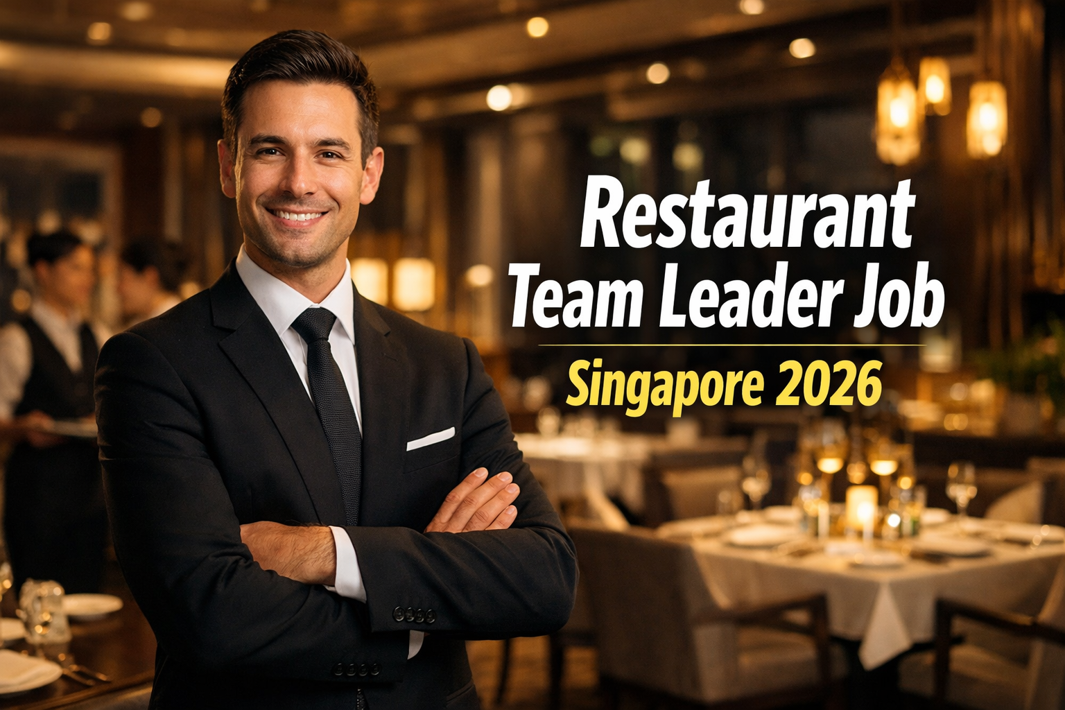 Restaurant Team Leader Job in Singapore 2026