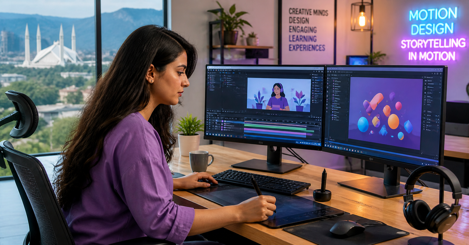 Motion Graphics Designer (E-Learning / Training) Job in Islamabad 2026